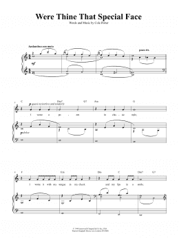 page one of Were Thine That Special Face (Piano, Vocal & Guitar Chords (Right-Hand Melody))