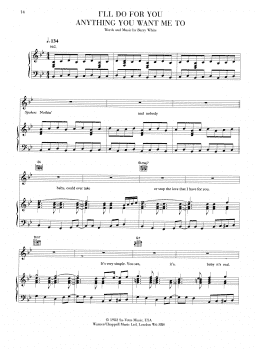 page one of I'll Do Anything You Want Me To (Piano, Vocal & Guitar Chords (Right-Hand Melody))