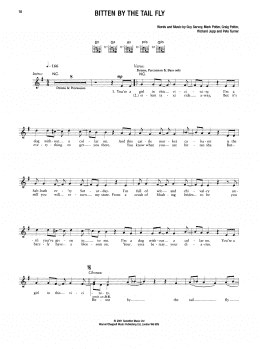 page one of Bitten By The Tail Fly (Guitar Tab)