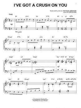 page one of I've Got A Crush On You [Jazz version] (arr. Brent Edstrom) (Piano Solo)