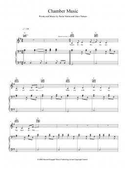 page one of Chamber Music (Piano, Vocal & Guitar Chords (Right-Hand Melody))