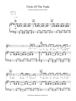 page one of Tricks Of The Trade (Piano, Vocal & Guitar Chords (Right-Hand Melody))