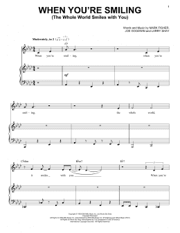 page one of When You're Smiling (Piano & Vocal)