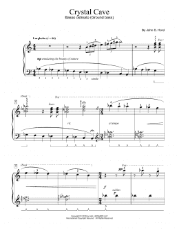 page one of Crystal Cave (Educational Piano)