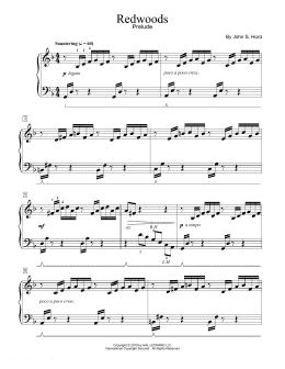 page one of Redwoods (Educational Piano)