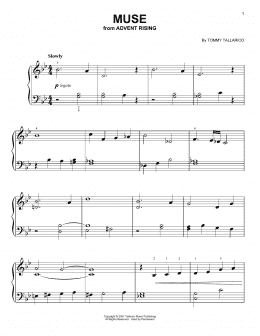 page one of Muse (from Advent Rising) (Easy Piano)