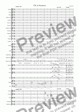 page one of Requiem - In Paradisum