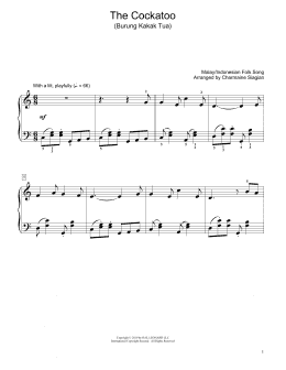 page one of The Cockatoo (Burung Kakak Tua) (arr. Charmaine Siagian) (Educational Piano)