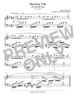 page one of Morning Tide (Air Pasang Pagi) (arr. Charmaine Siagian) (Educational Piano)