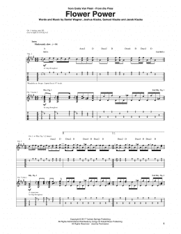 page one of Flower Power (Guitar Tab)