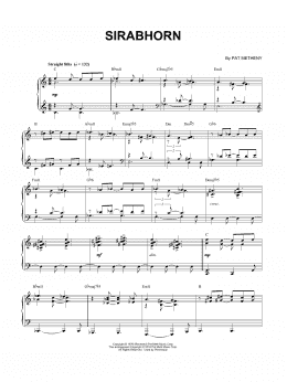 page one of Sirabhorn (Piano Solo)