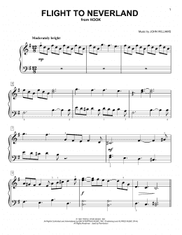page one of Flight To Neverland (from Hook) (Easy Piano)