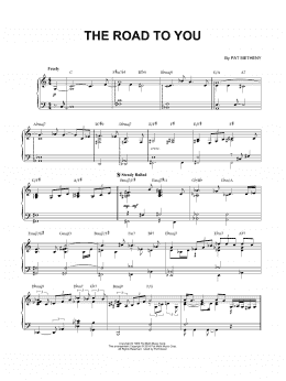 page one of The Road To You (Piano Solo)