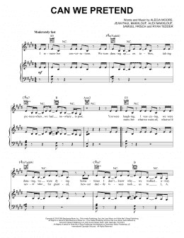page one of Can We Pretend (feat. Cash Cash) (Piano, Vocal & Guitar Chords (Right-Hand Melody))