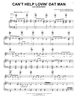 page one of Can't Help Lovin' Dat Man (Vocal Pro + Piano/Guitar)