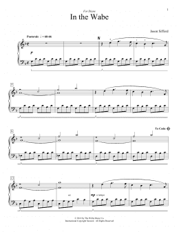 page one of In The Wabe (Educational Piano)