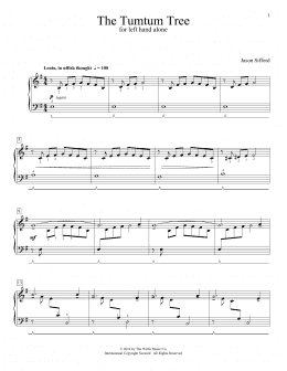 page one of The Tumtum Tree (Educational Piano)
