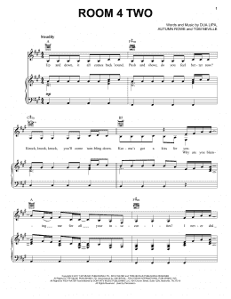 page one of Room 4 Two (Piano, Vocal & Guitar Chords (Right-Hand Melody))
