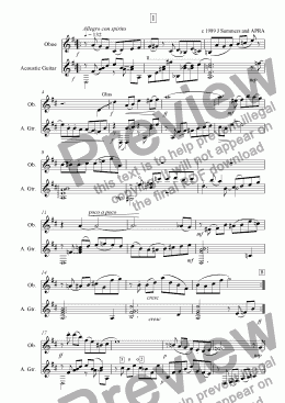 page one of Ancona Suite I
