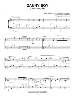 page one of Danny Boy (arr. Phillip Keveren) (Piano Solo)