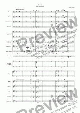 page one of Judex from ’Mors et Vita’ - Full Orchestra