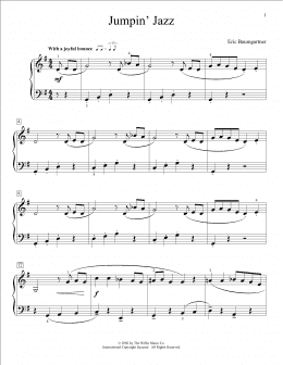 page one of Jumpin' Jazz (Educational Piano)