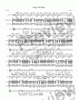 page one of Song 789 Rosie