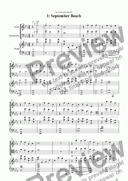 page one of Vlieland Trio 1