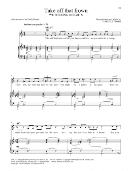 page one of Take off that frown (from Wuthering Heights) (Piano & Vocal)