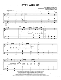 page one of Stay With Me (Accordion)