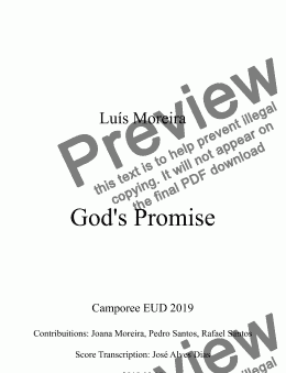 page one of God's Promise