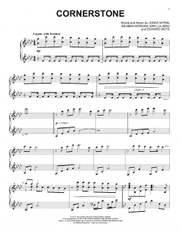 page one of Cornerstone (Piano Solo)