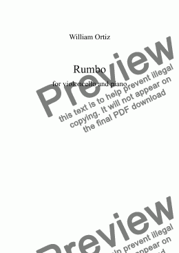page one of Rumbo  