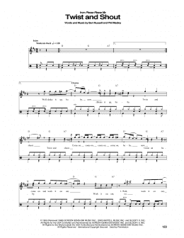 page one of Twist And Shout (Drums Transcription)
