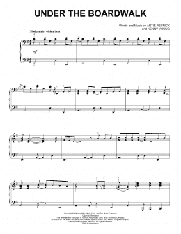 page one of Under The Boardwalk (Piano Solo)