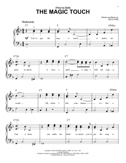 page one of (You've Got) The Magic Touch (Easy Piano)