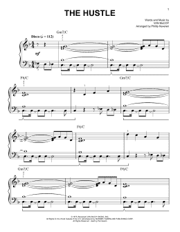 page one of The Hustle (arr. Phillip Keveren) (Easy Piano)