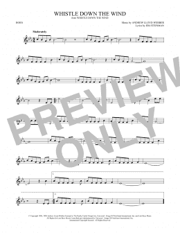 page one of Whistle Down The Wind (French Horn Solo)