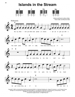 page one of Islands In The Stream (Super Easy Piano)