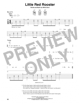 page one of Little Red Rooster (Guitar Lead Sheet)
