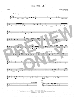 page one of The Hustle (Violin Solo)