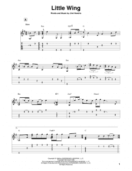 page one of Little Wing (Solo Guitar)