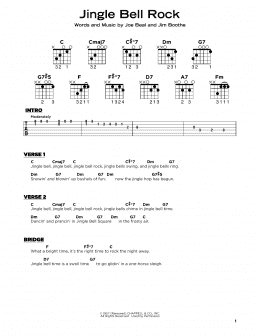 page one of Jingle Bell Rock (Really Easy Guitar)