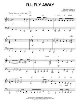 page one of I'll Fly Away [Jazz version] (arr. Brent Edstrom) (Piano Solo)