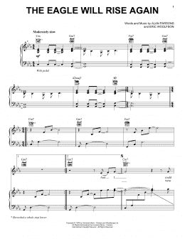 page one of The Eagle Will Rise Again (Piano, Vocal & Guitar Chords (Right-Hand Melody))