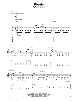 page one of Finale (from Game of Thrones) (Solo Guitar Tab)