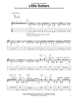 page one of Little Guitars (Guitar Tab)