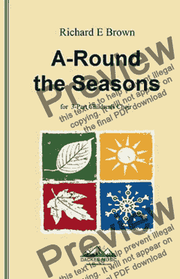 page one of A-Round the Seasons
