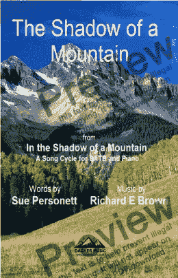 page one of The Shadow of a Mountain