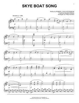 page one of Skye Boat Song (arr. Phillip Keveren) (Piano Solo)